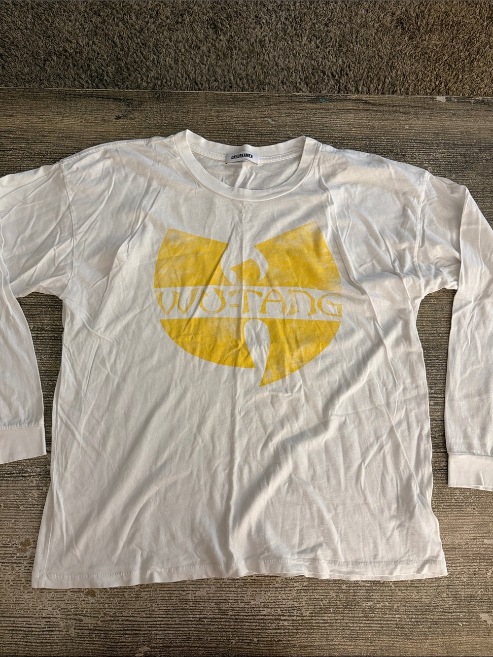 Daydreamer 100% cotton WuTang long sleeve graphic t shirt